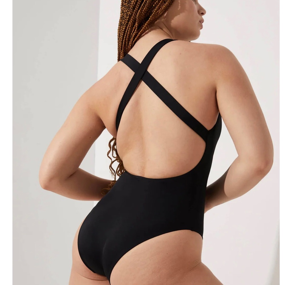 Andie Tulum Black Medium Swim Suit